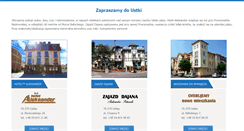 Desktop Screenshot of hotelaleksander.com.pl